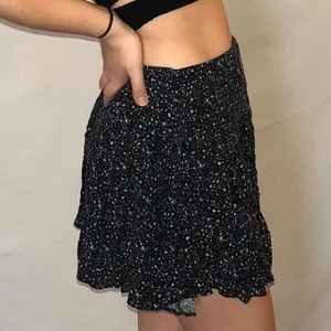 American Eagle Mini Floral Circle/Skater Skirt